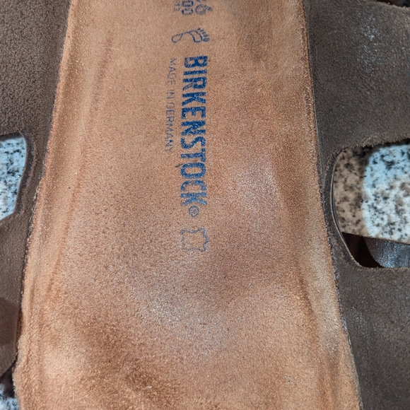 Birkenstock Milano - Size 46 = 12-12.5 US Men's -Brown - Full grain leather - Picture 4 of 8